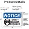 Signmission 5 in Height, 7 in Width, Vinyl Decal, Rectangle OS-2PACK-NS-D-57-L-18184 - alternate 4